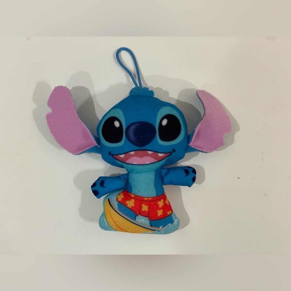 Disney Lilo & Stitch Surfer Plush Toy Figure‎ #1 McDonalds Happy Meal Size 4”